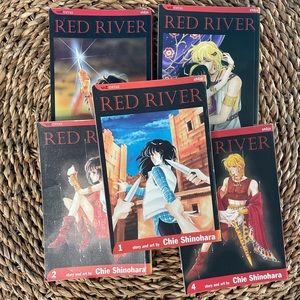 Red River Manga Book Vol 1-5